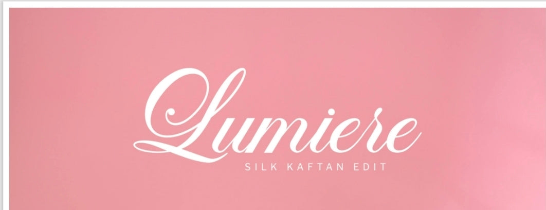 Lumiere – Premium Silk Kaftan Edit